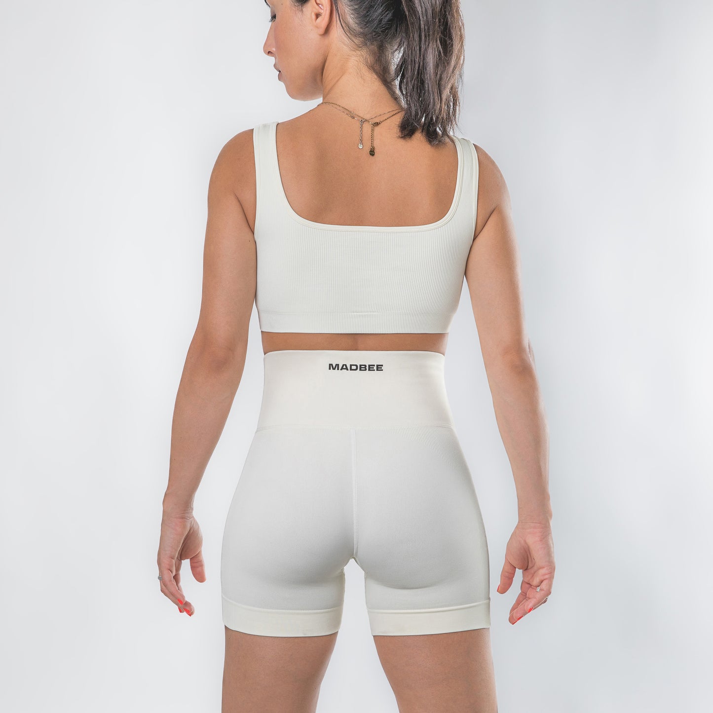 2pcs Set Fitness Yoga- Royal Queen - Beige Costine