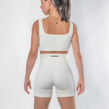 2pcs Set Fitness Yoga- Royal Queen - Beige Costine