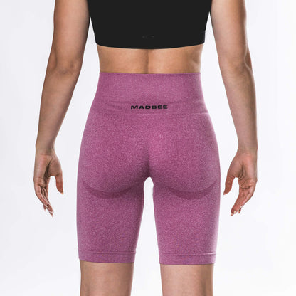 Shorts Active a Vita Alta Fitness Yoga- Rosa