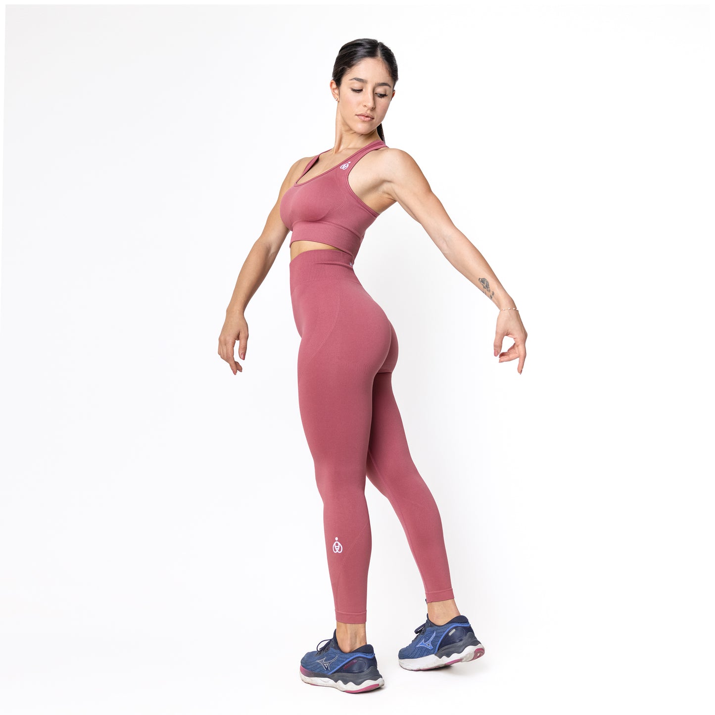 Apoteosys Top Set Leggings&Bra - Ciliegia